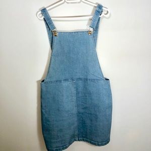 SIMONS Twik denim romper/dungarees dress (L)